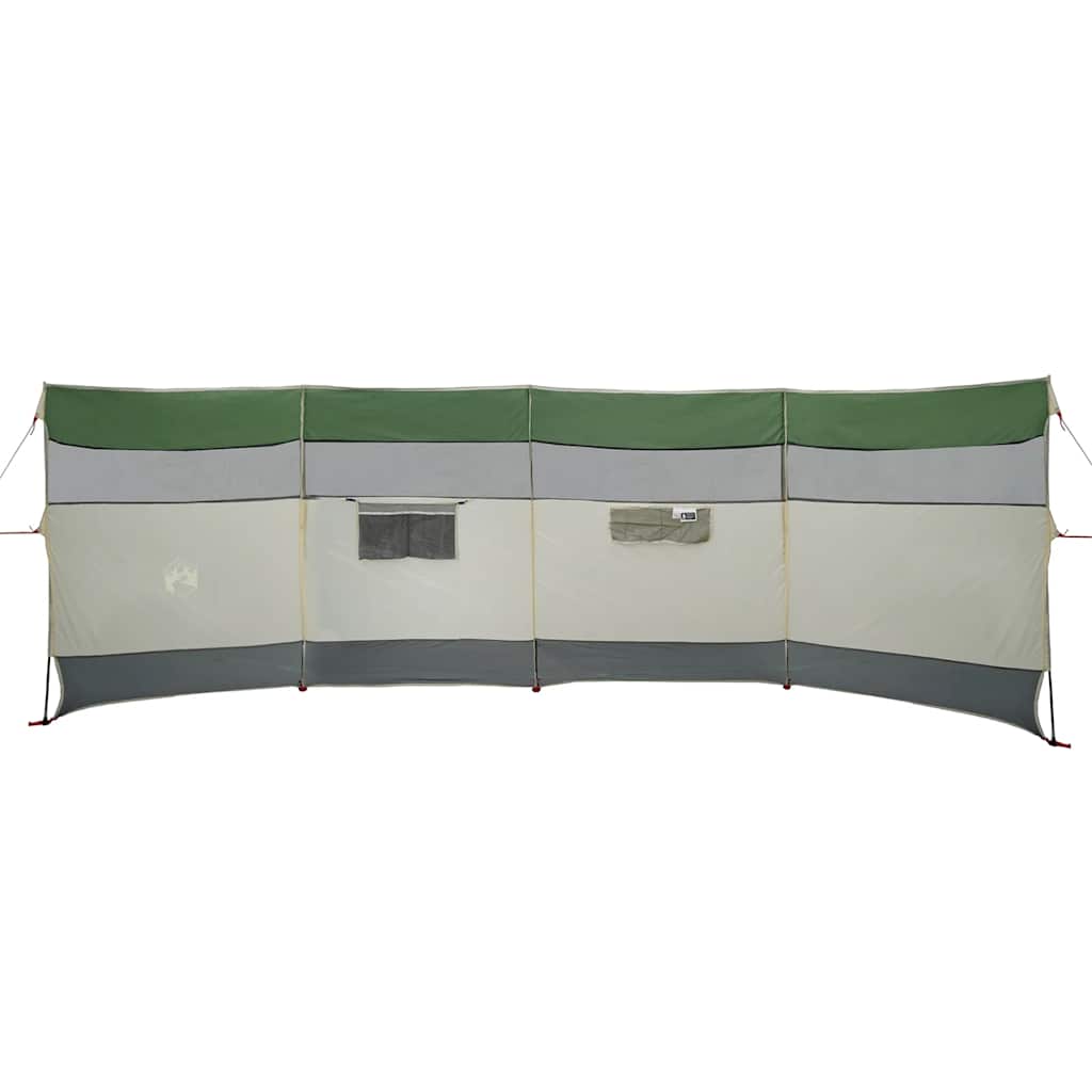 vidaXL Camping Windbreak Green 510x153 cm Waterproof 6