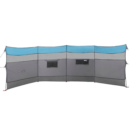 vidaXL Camping Windbreak Blue 510x153 cm Waterproof 6