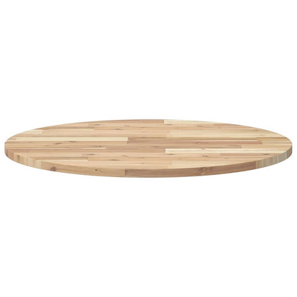 vidaXL Table Top Round Ø70x2 cm Solid Wood Acacia 4