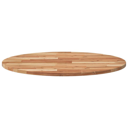 vidaXL Table Top Round Ø80x2 cm Solid Wood Acacia 4