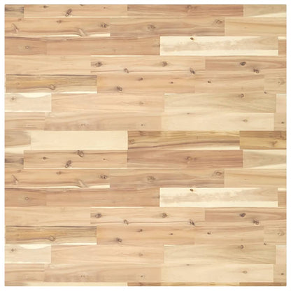 vidaXL Table Top Square 80x80x2 cm Solid Wood Acacia 2