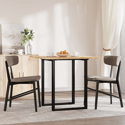 Table Top Square Solid Wood Acacia Natural 40 x 40 x 2–Ø 80 x 2 cm 80 x 80 x 2 cm