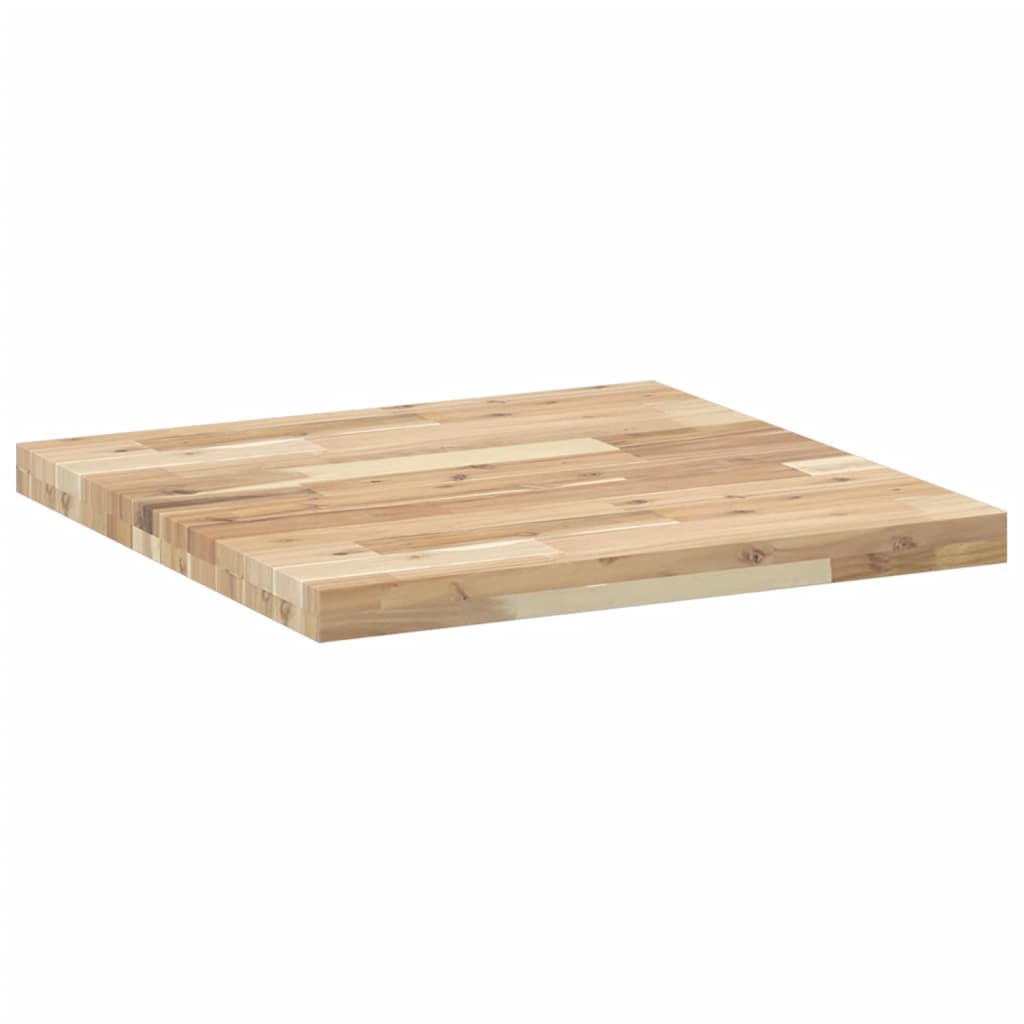 vidaXL Table Top Square 60x60x4 cm Solid Wood Acacia 5