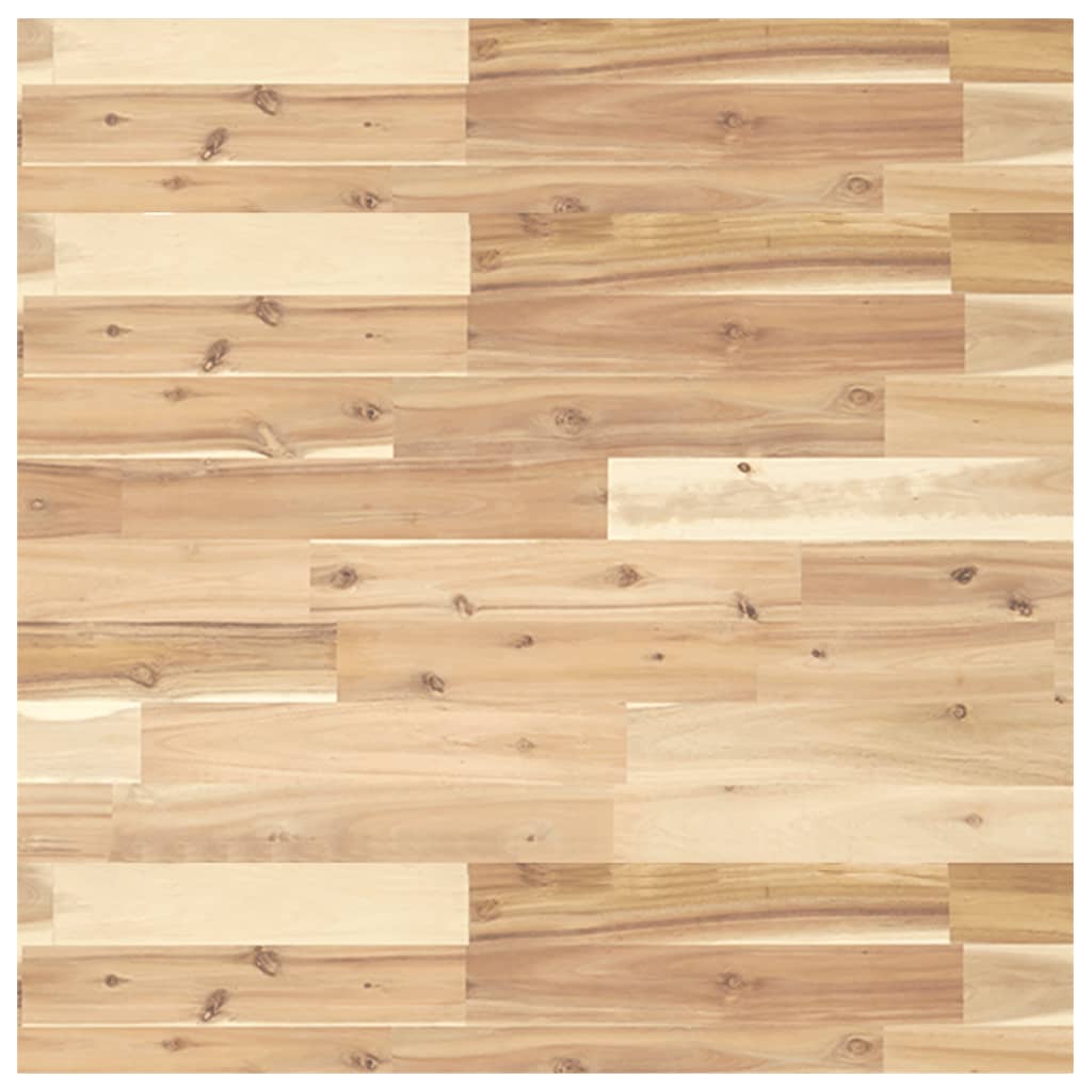vidaXL Table Top Square 70x70x4 cm Solid Wood Acacia 2