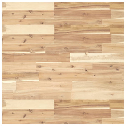 vidaXL Table Top Square 70x70x4 cm Solid Wood Acacia 2