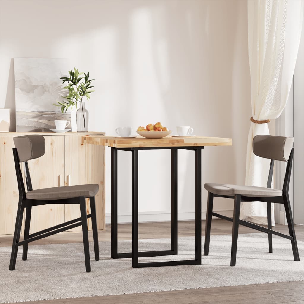 vidaXL Table Top Square 70x70x4 cm Solid Wood Acacia 3