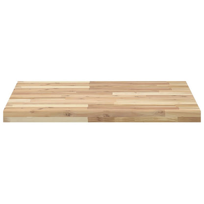 vidaXL Table Top Square 70x70x4 cm Solid Wood Acacia 4