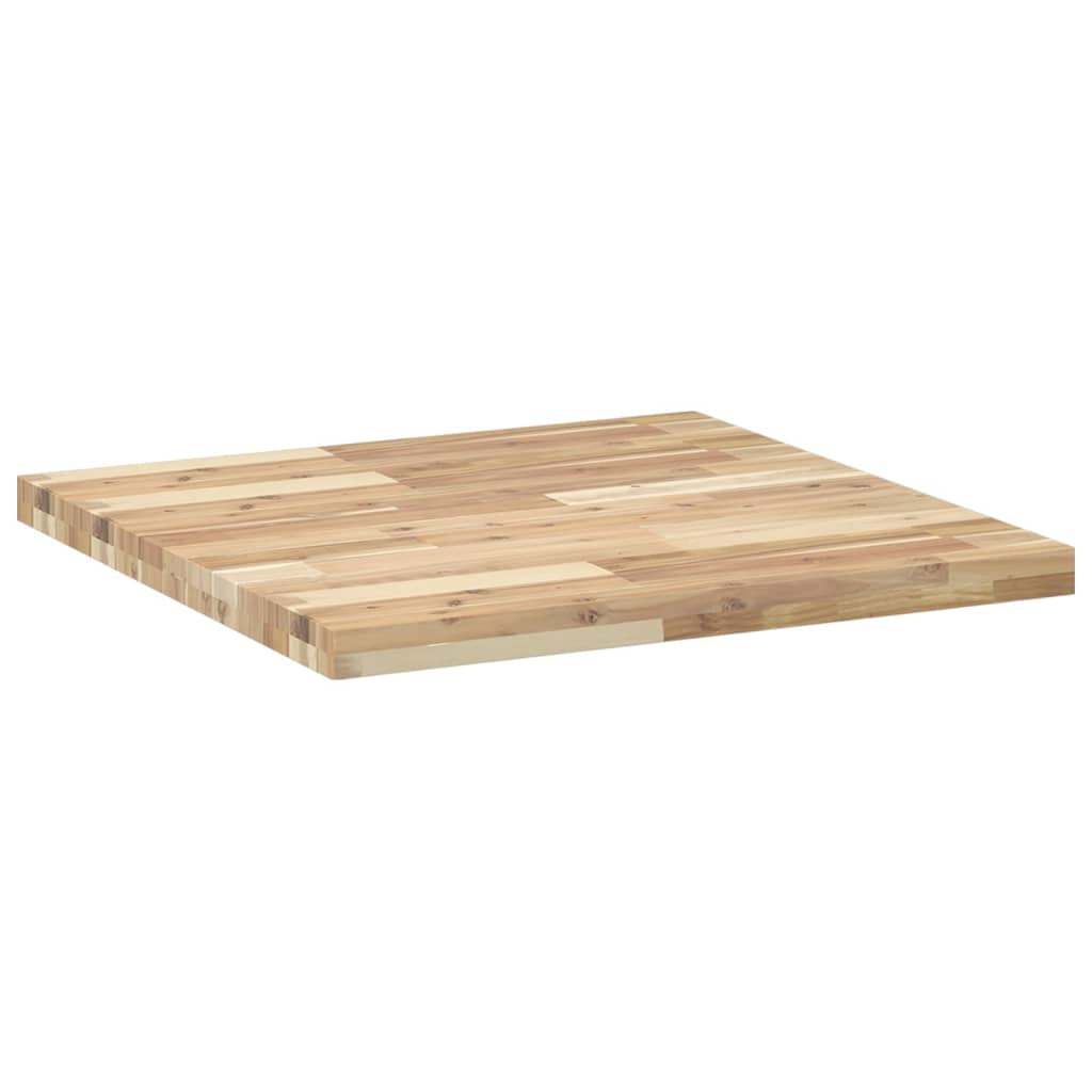 vidaXL Table Top Square 70x70x4 cm Solid Wood Acacia 5