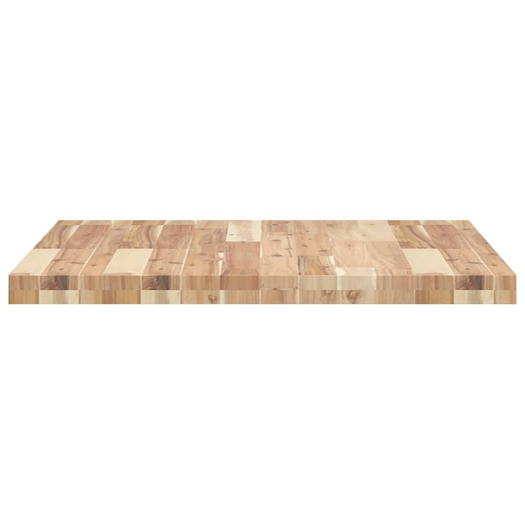 vidaXL Table Top Square 70x70x4 cm Solid Wood Acacia 6