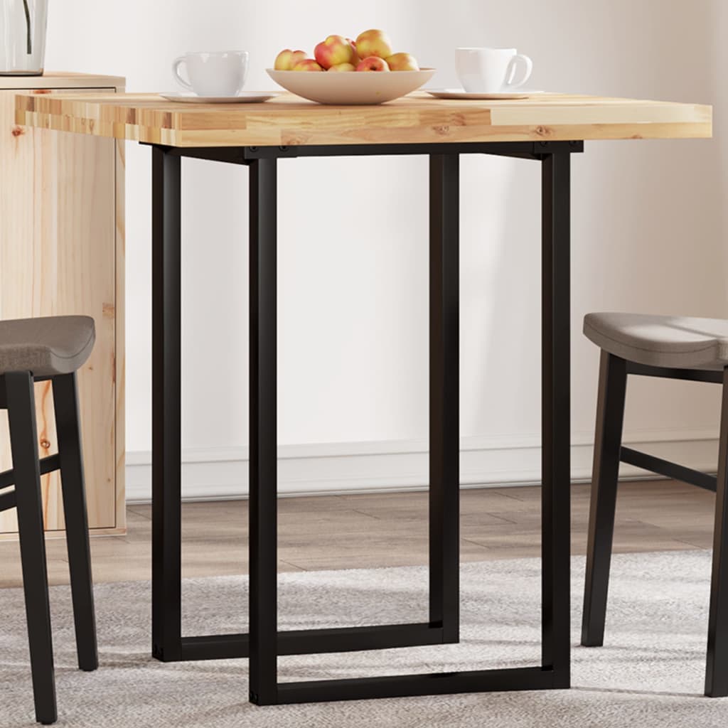 vidaXL Table Top Square 70x70x4 cm Solid Wood Acacia 1