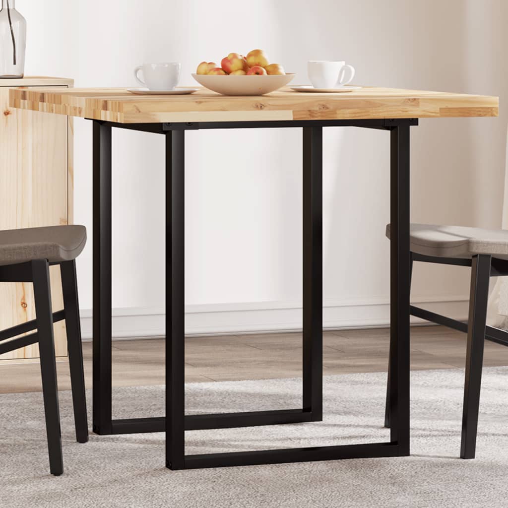vidaXL Table Top Square Solid Wood Acacia Natural