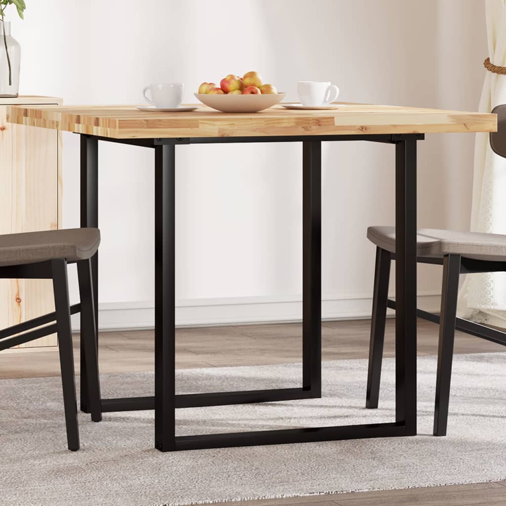 vidaXL Table Top Square Solid Wood Acacia Natural