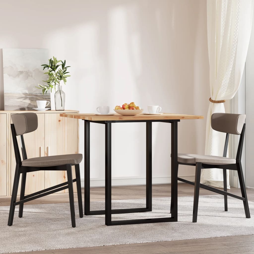 vidaXL Table Top Square 80x80x2 cm Solid Wood Acacia 3