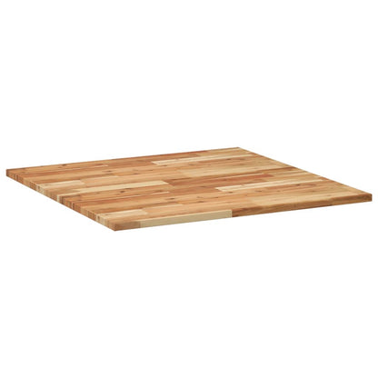 vidaXL Table Top Square 80x80x2 cm Solid Wood Acacia 6