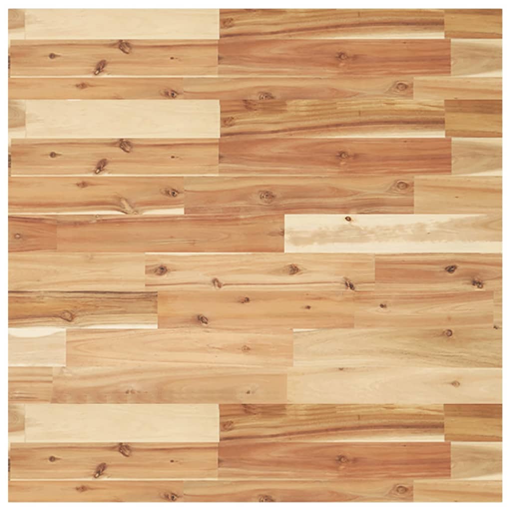 vidaXL Table Top Square 70x70x4 cm Solid Wood Acacia 2