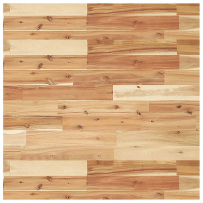vidaXL Table Top Square 70x70x4 cm Solid Wood Acacia 2
