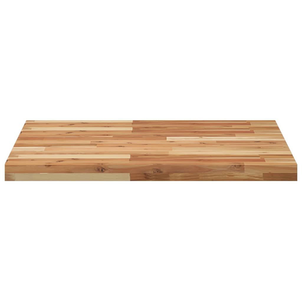 vidaXL Table Top Square 70x70x4 cm Solid Wood Acacia 4