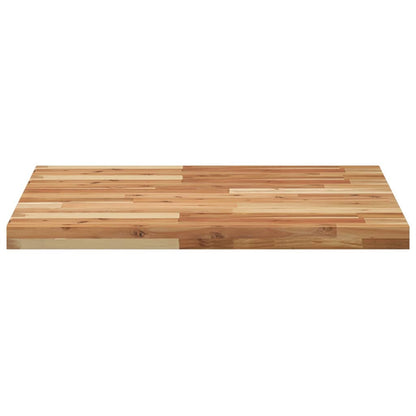 vidaXL Table Top Square 70x70x4 cm Solid Wood Acacia 4