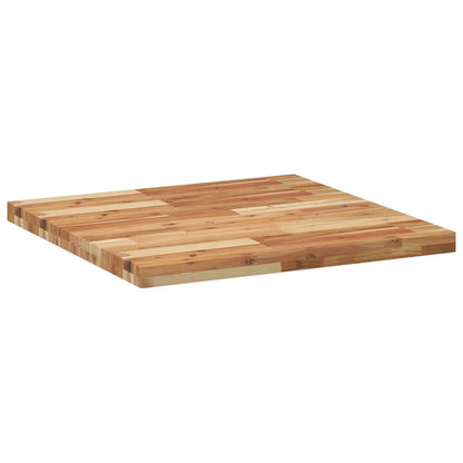 vidaXL Table Top Square 70x70x4 cm Solid Wood Acacia 5