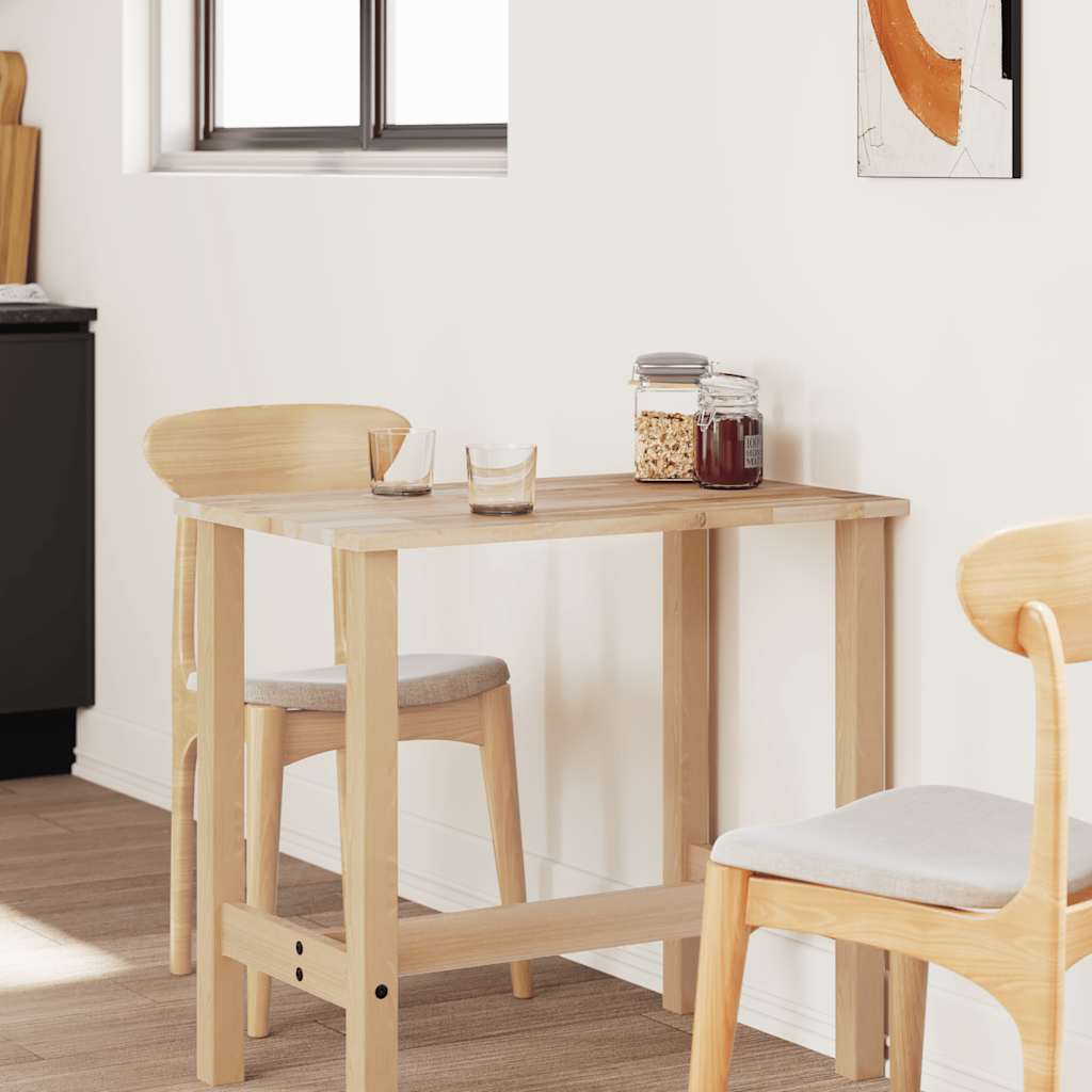 vidaXL Table Top Rectangular 100x60x2 cm Solid Wood Acacia 4