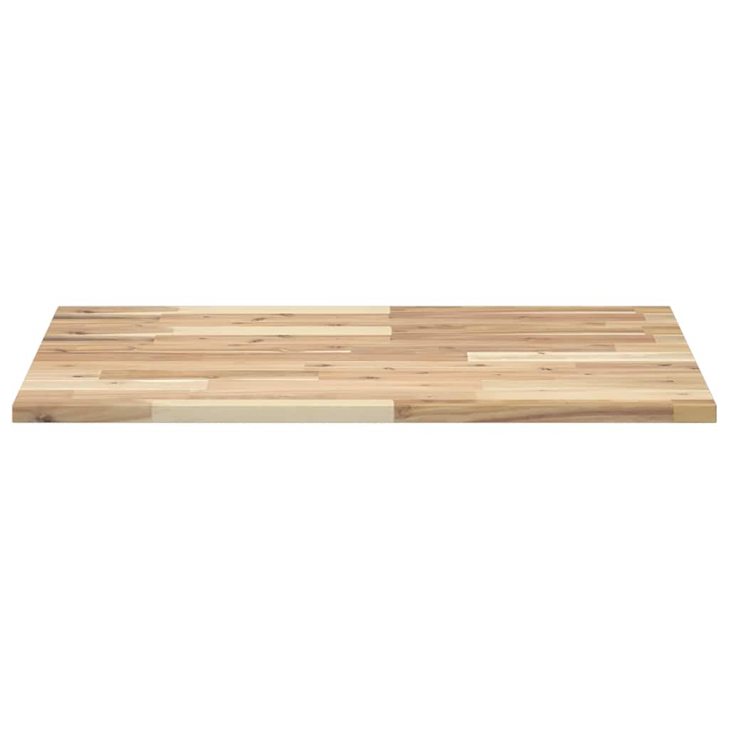 vidaXL Table Top Rectangular 100x60x2 cm Solid Wood Acacia 5