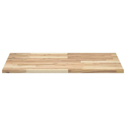 vidaXL Table Top Rectangular 100x60x2 cm Solid Wood Acacia 5