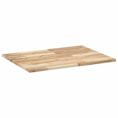 vidaXL Table Top Rectangular 100x60x2 cm Solid Wood Acacia 6