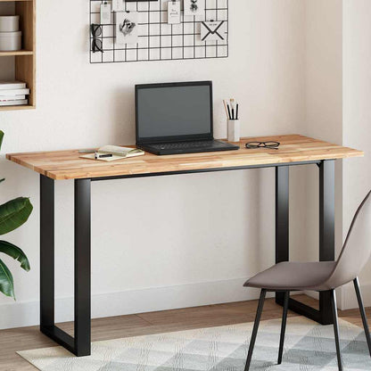 vidaXL Table Top Rectangular Solid Wood Acacia Natural Height 2 cm