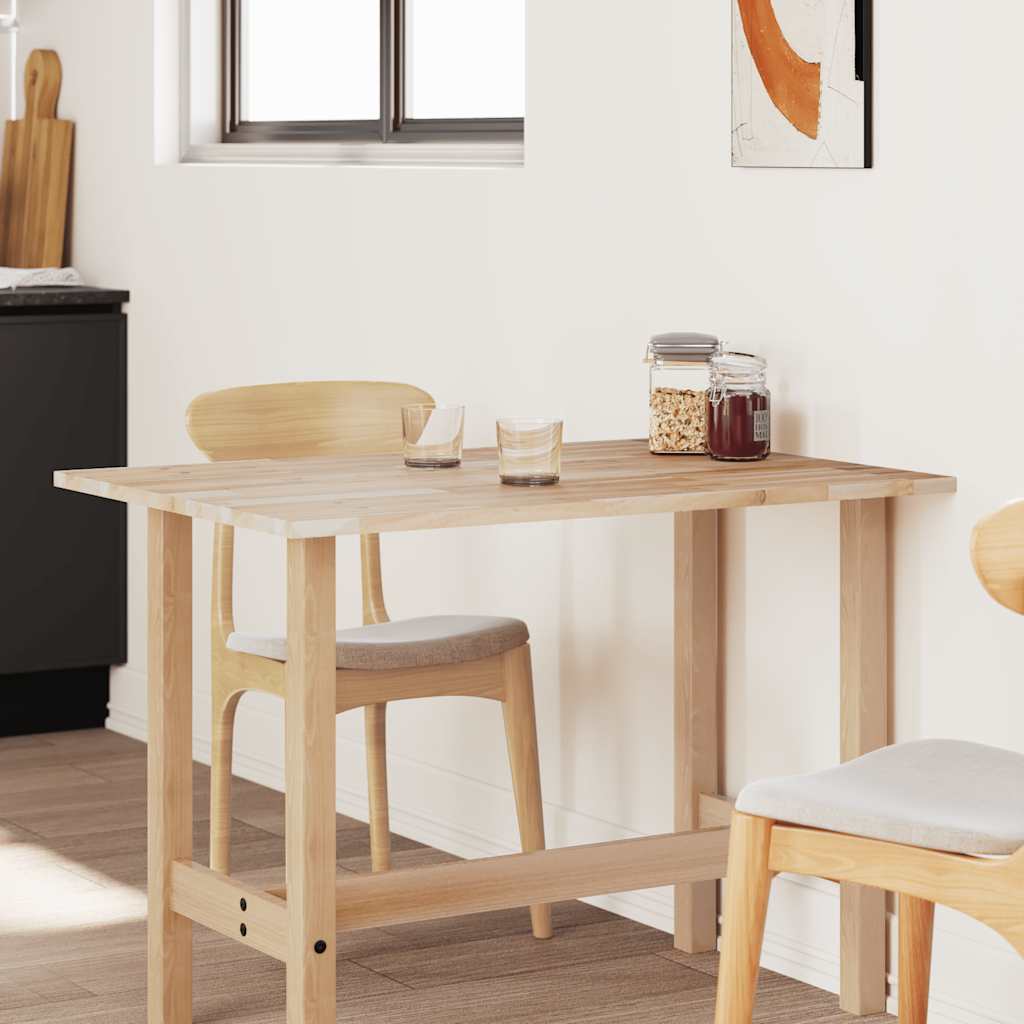 vidaXL Table Top Rectangular 100x70x2 cm Solid Wood Acacia 4