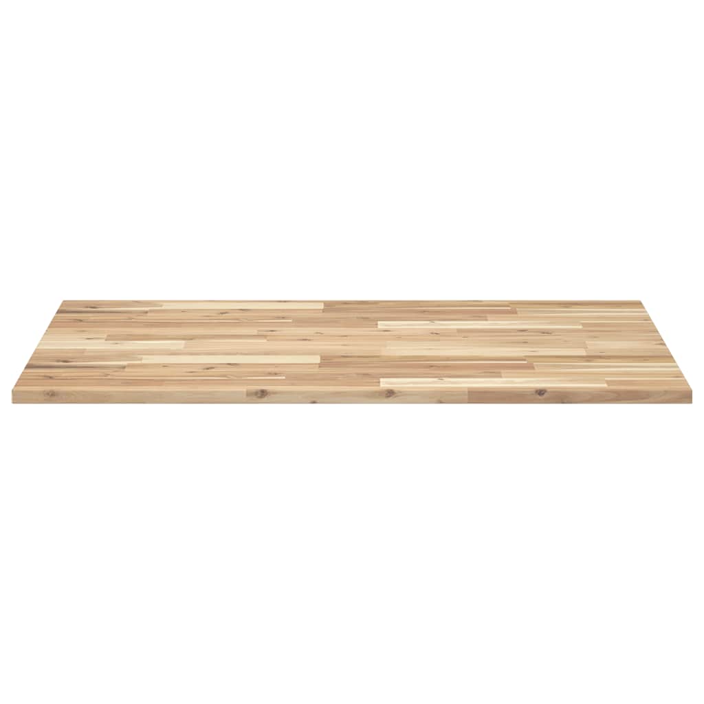 vidaXL Table Top Rectangular 100x70x2 cm Solid Wood Acacia 5