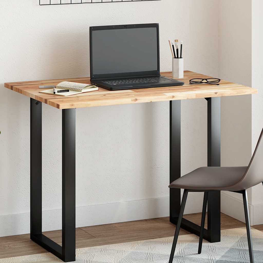 vidaXL Table Top Rectangular 100x70x2 cm Solid Wood Acacia 1