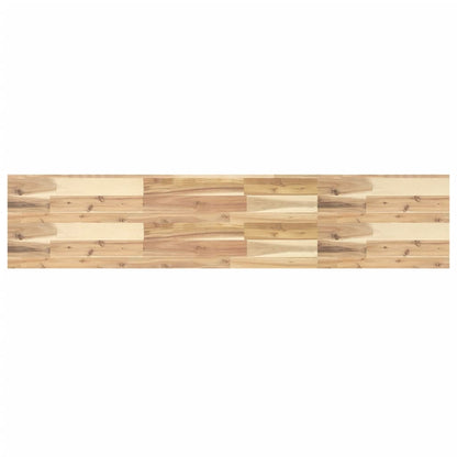 vidaXL Table Top 140x30x4 cm Rectangular Solid Wood Acacia 2