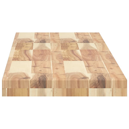 vidaXL Table Top 140x30x4 cm Rectangular Solid Wood Acacia 6
