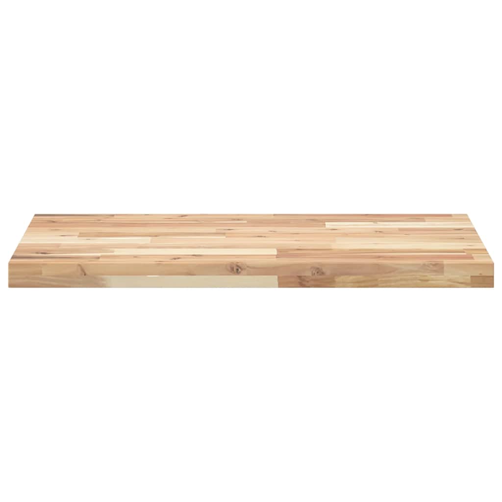 vidaXL Table Top Rectangular 80x50x4 cm Solid Wood Acacia 5