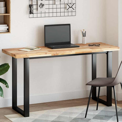 vidaXL Table Top Rectangular Solid Wood Acacia Natural Height 4 cm