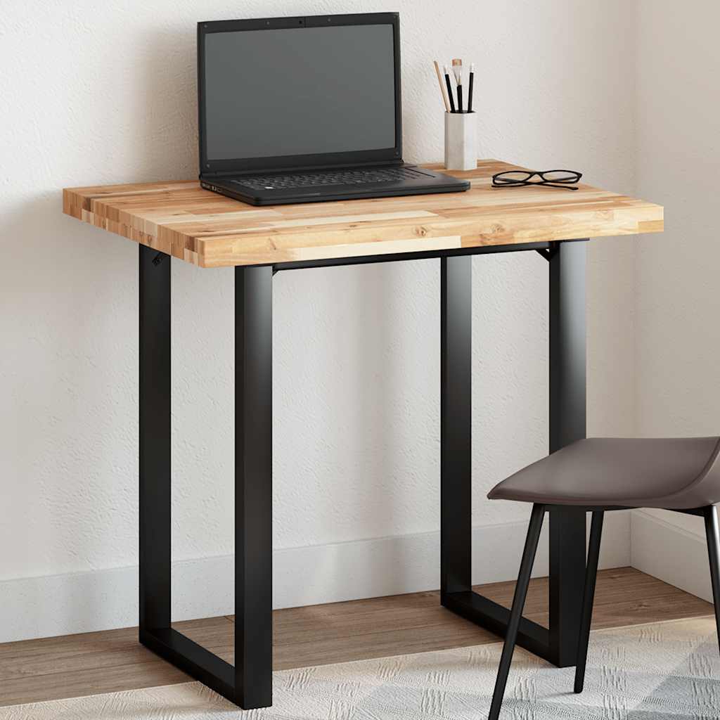 vidaXL Table Top Rectangular Solid Wood Acacia Natural Height 4 cm