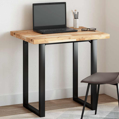 vidaXL Table Top Rectangular Solid Wood Acacia Natural Height 4 cm