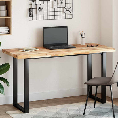 vidaXL Table Top Rectangular Solid Wood Acacia Natural Height 4 cm