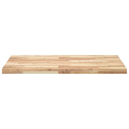 vidaXL Table Top Rectangular 80x70x4 cm Solid Wood Acacia 5
