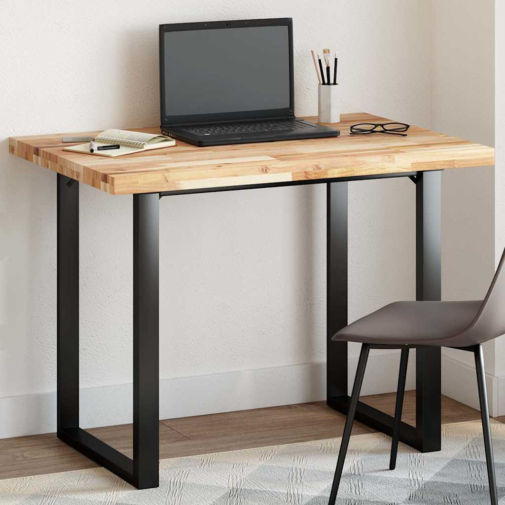 vidaXL Table Top Rectangular 80x70x4 cm Solid Wood Acacia 1