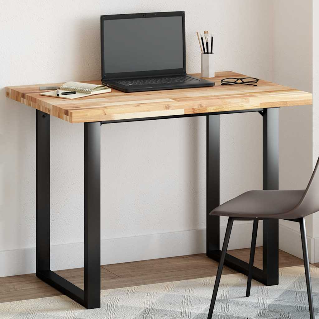 vidaXL Table Top Rectangular Solid Wood Acacia Natural Height 4 cm