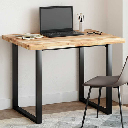 vidaXL Table Top Rectangular Solid Wood Acacia Natural Height 4 cm