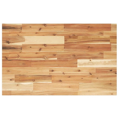 vidaXL Table Top Rectangular 100x50x2 cm Solid Wood Acacia 2