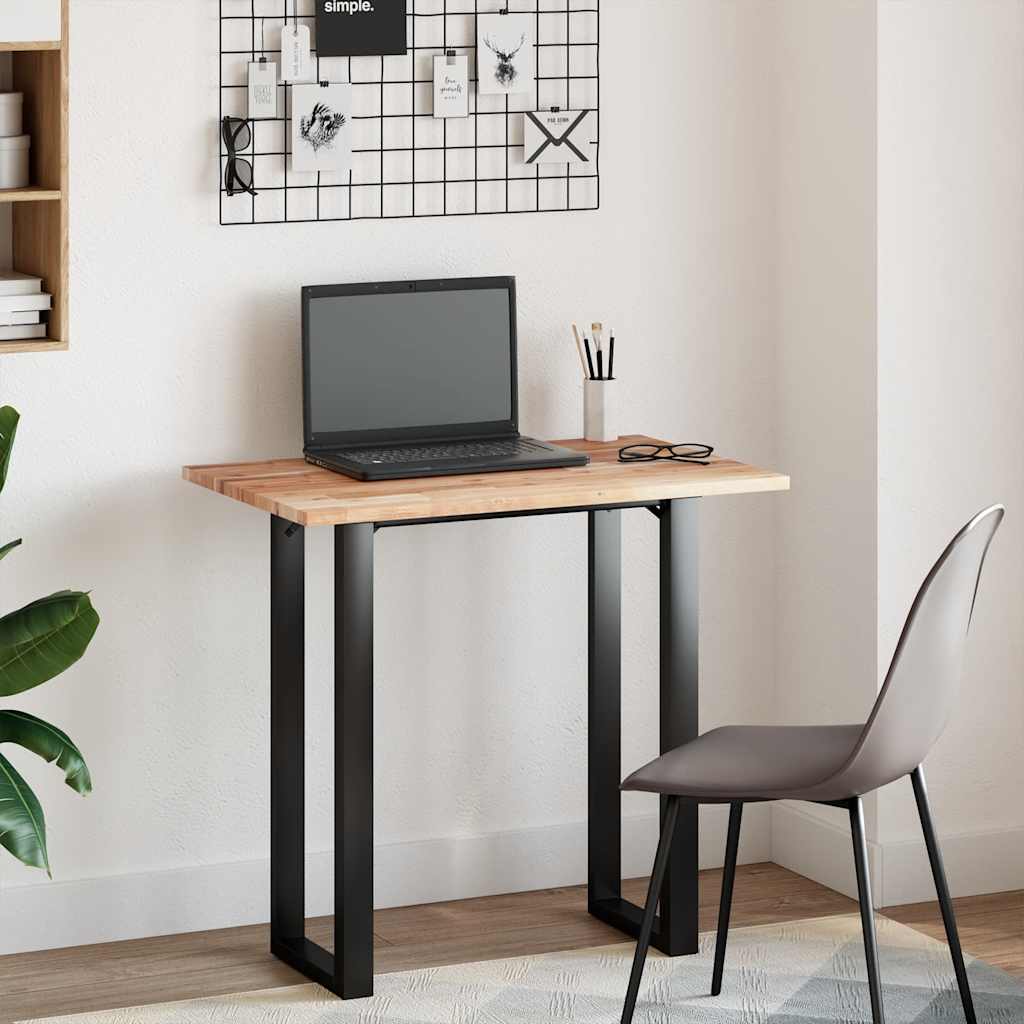vidaXL Table Top Rectangular 100x50x2 cm Solid Wood Acacia 4