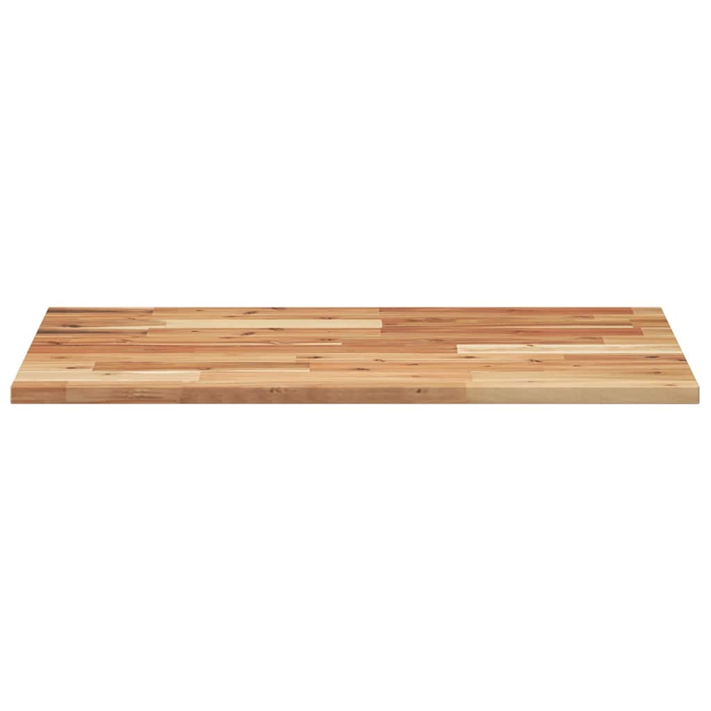 vidaXL Table Top Rectangular 100x50x2 cm Solid Wood Acacia 5