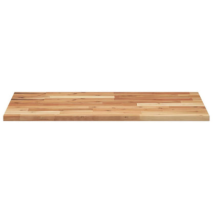 vidaXL Table Top Rectangular 100x50x2 cm Solid Wood Acacia 5