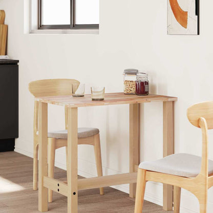 vidaXL Table Top Rectangular 100x60x2 cm Solid Wood Acacia 4