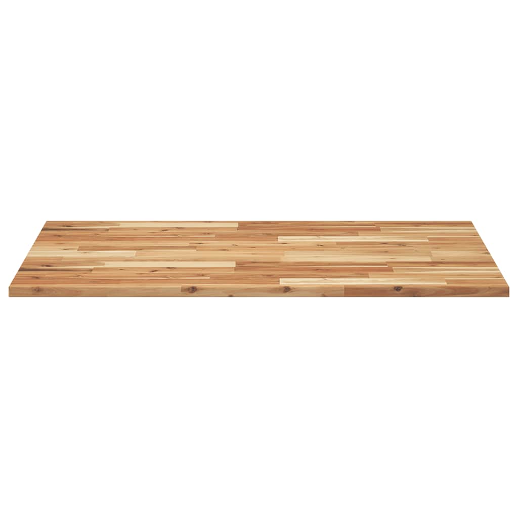vidaXL Table Top Rectangular 80x70x2 cm Solid Wood Acacia 5