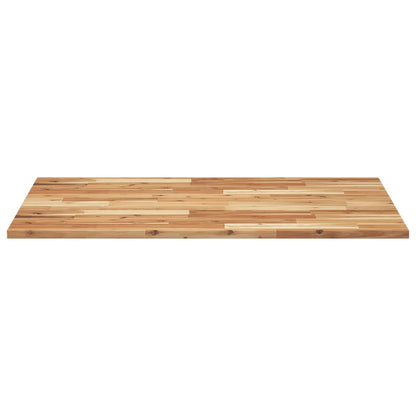 vidaXL Table Top Rectangular 80x70x2 cm Solid Wood Acacia 5