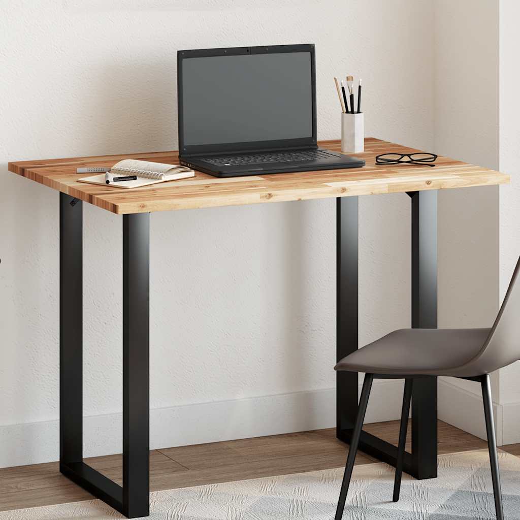 vidaXL Table Top Rectangular 80x70x2 cm Solid Wood Acacia 1